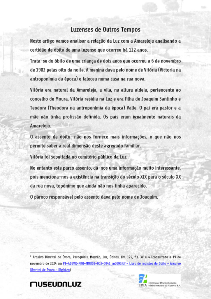 Luzenses de Outros Tempos – artigo nº 23