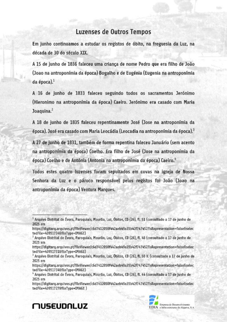 Luzenses de Outros Tempos – artigo nº 29