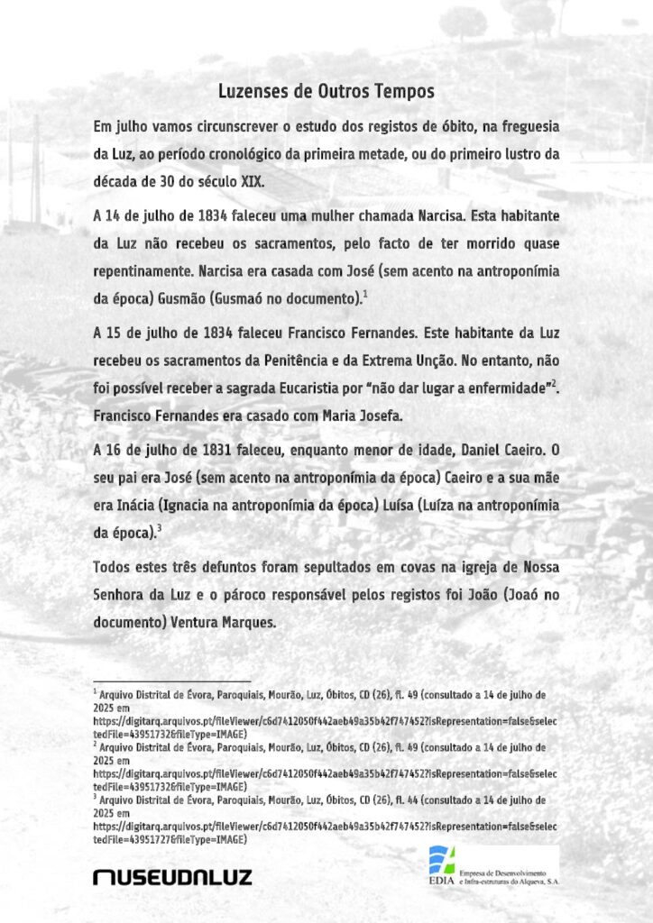 Luzenses de Outros Tempos – artigo nº 30