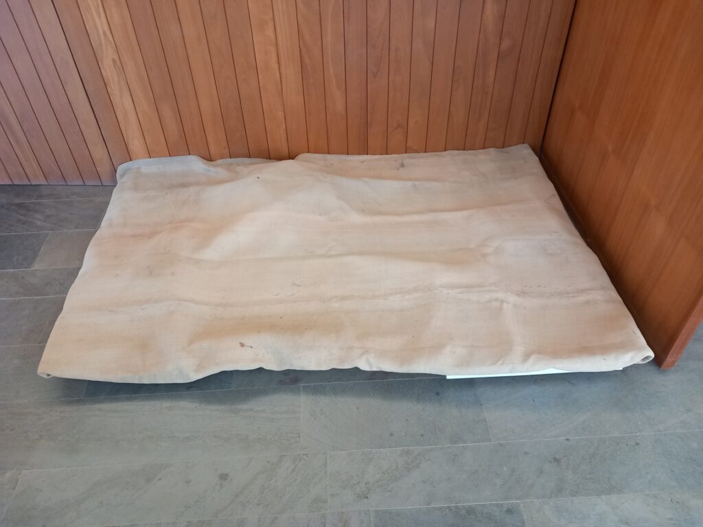 Cloth for olives harvest – Object of the month for April 2024