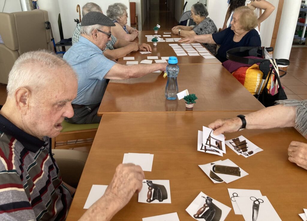Memory Game – activity with the Luz, Granja and Mourão care homes – June 2024