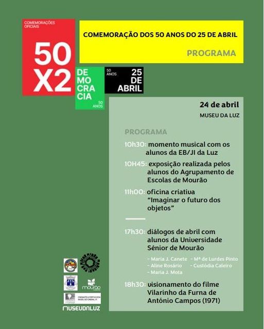Commemoration of the 50th anniversary of April 25th.