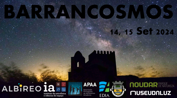 BarranCosmos – Noudar Castle (Noudar Nature Park – Barrancos) – September 14 and 15, 2024