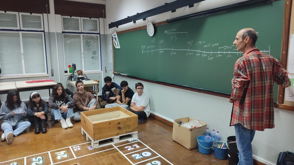 “Learning from History” (Time Workshop project) – Professor Francisco Honrado Pereira Elementary School (Amareleja) – October 15, 2025