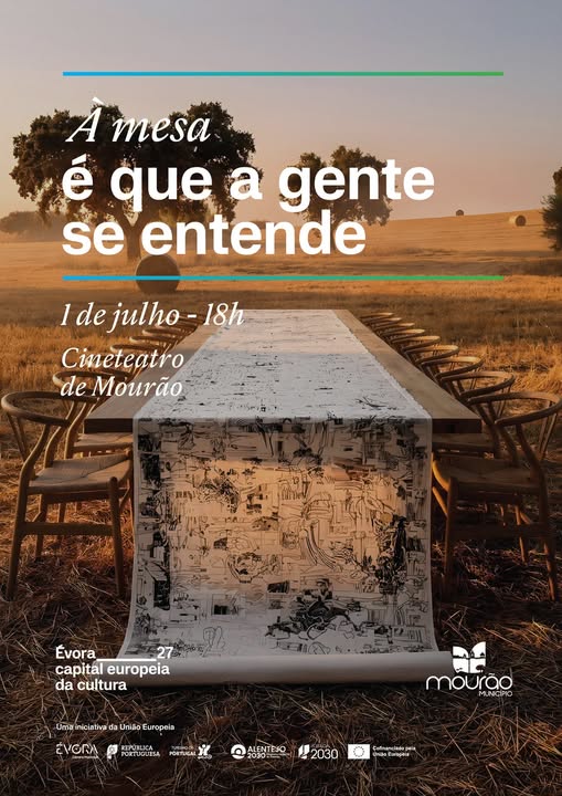 It’s at the table that we understand each other – Mourão Cinema-Theatre – July 1, 2026