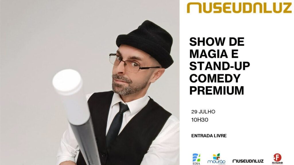Premium magic and stand-up comedy show –  July 29 2026